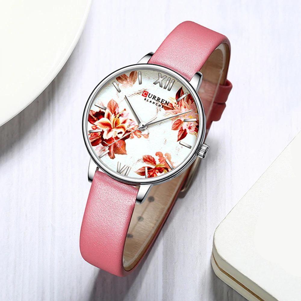 Watch - Summer Flower Bloom Accent Quartz Watch