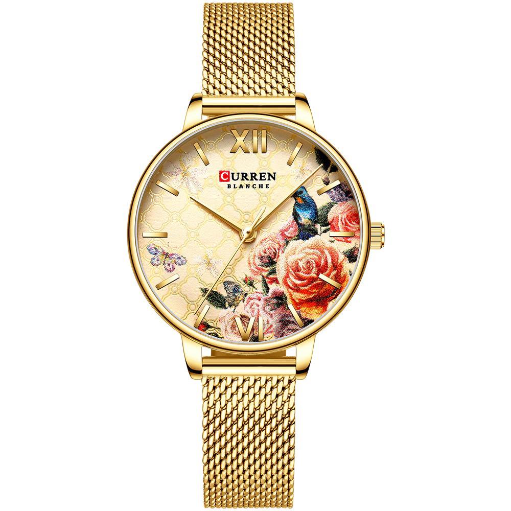 Watch - Summer Flower Bloom Accent Quartz Watch