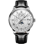 Watch - Three Dimensional Dial Moon Phase Automatic Mechanical Watch