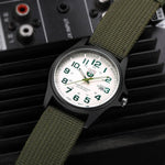 Watch - Timeless Urban Cool Fashion With Nylon Strap Quartz Watch