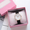 Watch - Trendy Luminous Leather Strap Quartz Watch