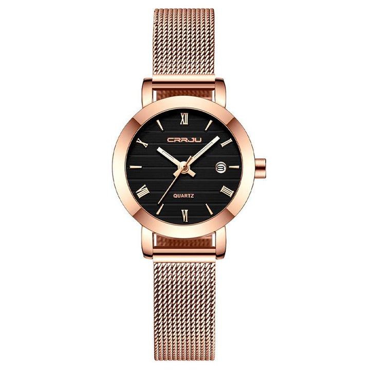 Watch - Ultra-slim Fashion Quartz Watch In Roman Numerals