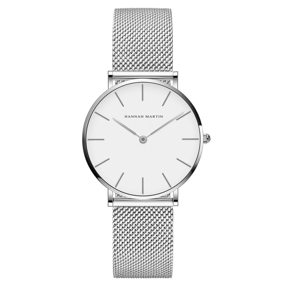 Watch - Ultra Thin Casual Stainless Steel Mesh Band Quartz Wristwatch