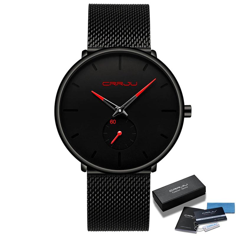 Watch - Ultra-thin Mesh Band Sports Watch