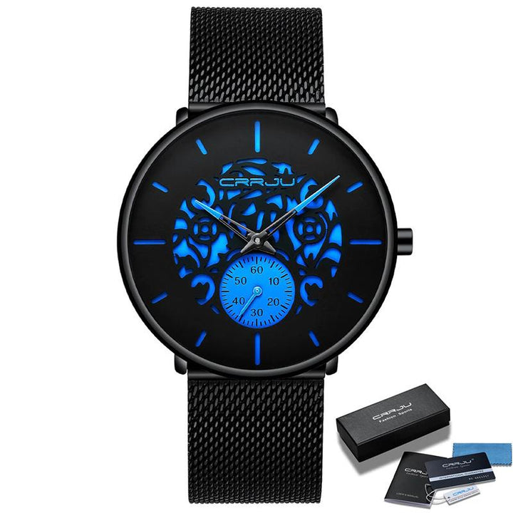 Watch - Ultra-thin Mesh Band Sports Watch