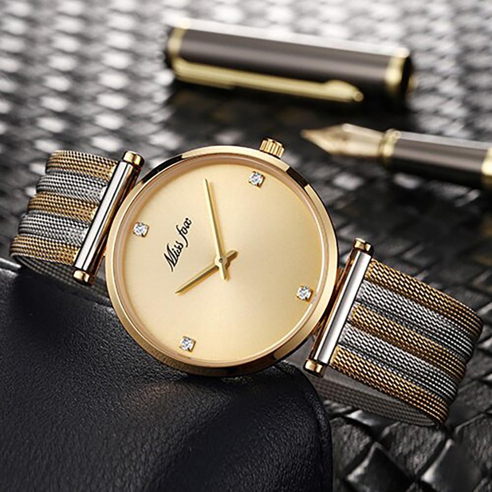 Watch - Ultra Thin Stainless Steel Triomphe Mesh Quartz Watch