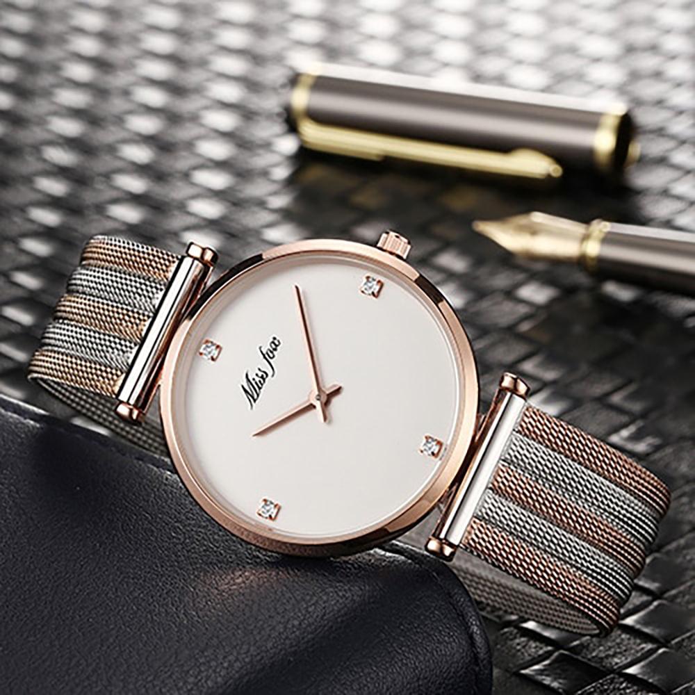 Watch - Ultra Thin Stainless Steel Triomphe Mesh Quartz Watch