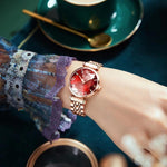 Watch - Unique Fashion Diamond Cutting Design Quartz Watch