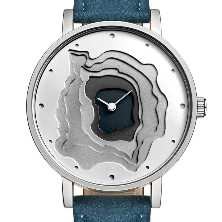 Watch - Unique Vintage Leather Band Quartz Watch