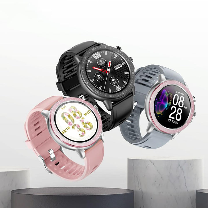 Watch - Water-resistant Fitness Heart Rate And Blood Oxygen Monitor Smartwatch