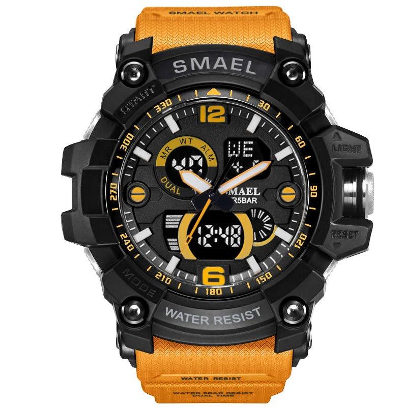 Watch - Water-Resistant Military Sports Digital Quartz Watch