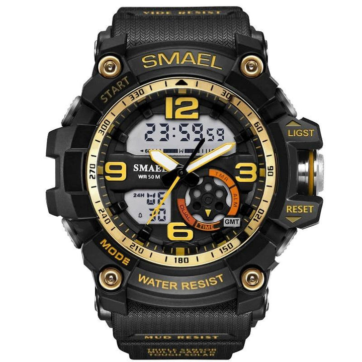 Watch - Water-Resistant Military Sports Digital Quartz Watch