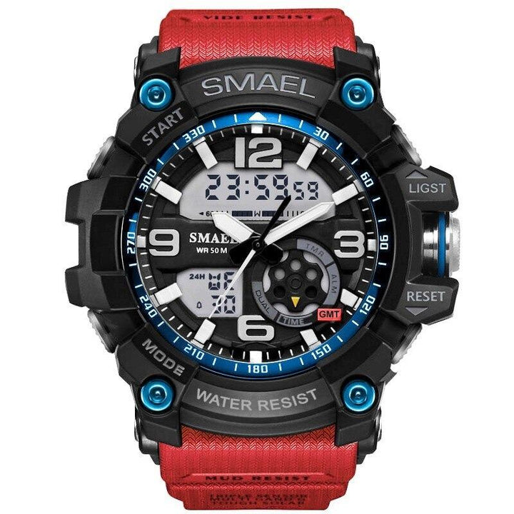 Watch - Water-Resistant Military Sports Digital Quartz Watch