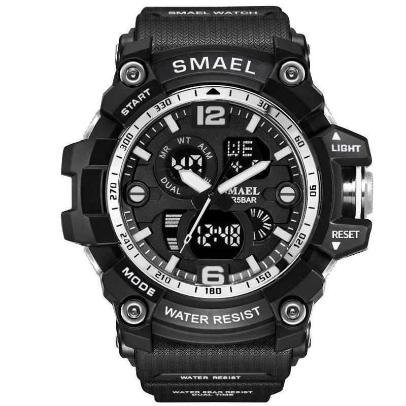 Watch - Water-Resistant Military Sports Digital Quartz Watch