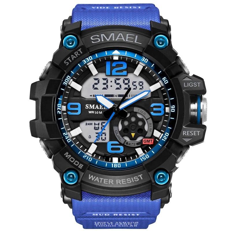 Watch - Water-Resistant Military Sports Digital Quartz Watch