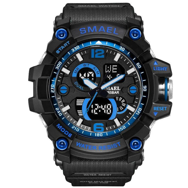 Watch - Water-Resistant Military Sports Digital Quartz Watch