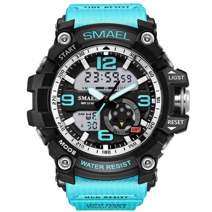 Watch - Water-Resistant Military Sports Digital Quartz Watch