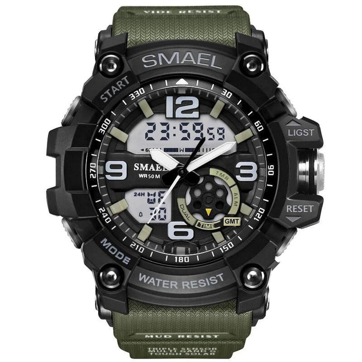 Watch - Water-Resistant Military Sports Digital Quartz Watch