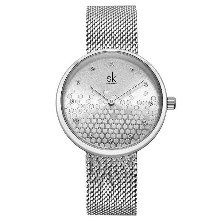 Watch - Waterproof Honeycomb Dial Quartz Watch