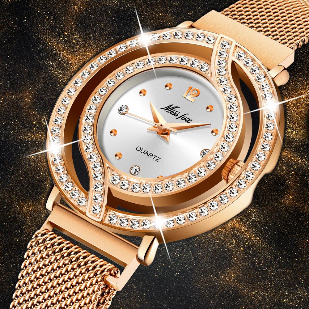 Watch - Waterproof Magnetic Mesh Band Quartz Watch