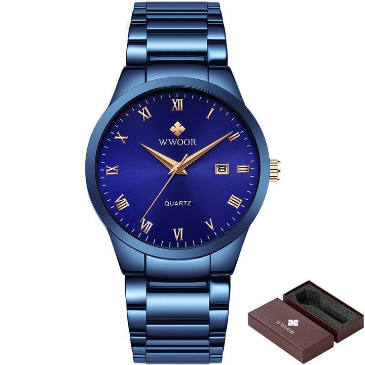 Watch - Waterproof Roman Numeral Fashion Quartz Watch