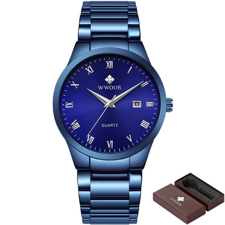 Watch - Waterproof Roman Numeral Fashion Quartz Watch