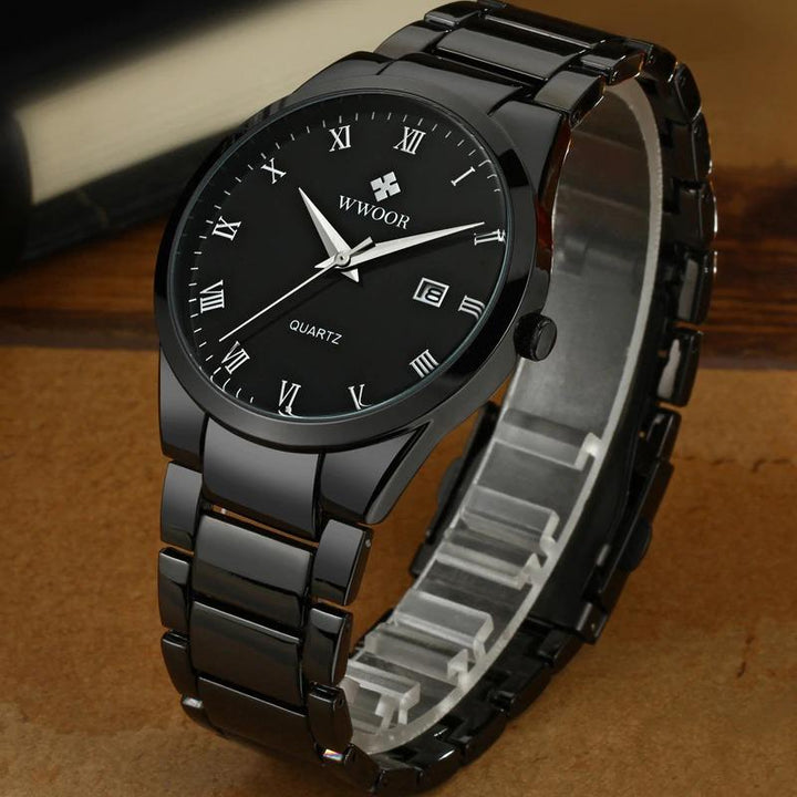 Watch - Waterproof Roman Numeral Fashion Quartz Watch