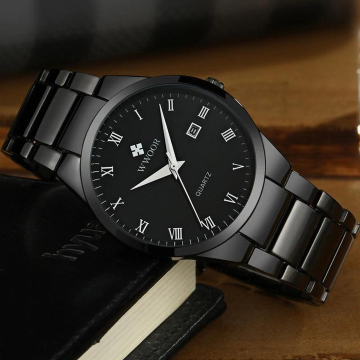 Watch - Waterproof Roman Numeral Fashion Quartz Watch