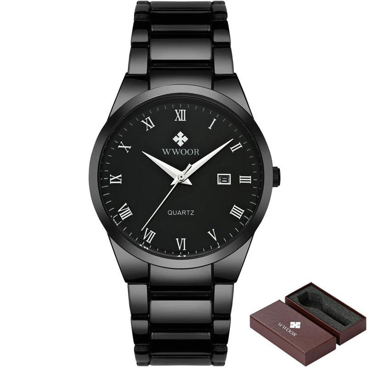 Watch - Waterproof Roman Numeral Fashion Quartz Watch