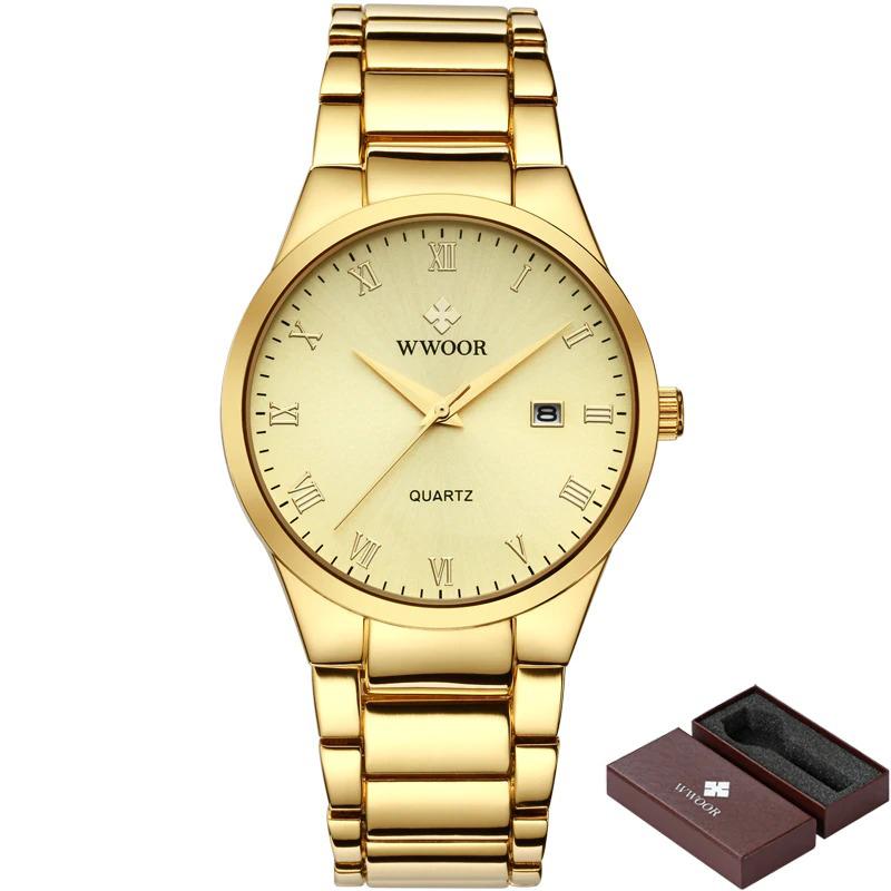 Watch - Waterproof Roman Numeral Fashion Quartz Watch