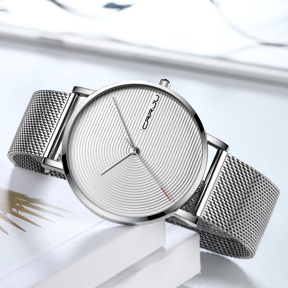 Watch - Waterproof Slim Dial Minimalist Quartz Watch