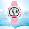 Luminous Kid's Digital Watch with Soft Rubber Strap