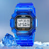 Transparent Case Multi-functional Sports Chronograph Watches