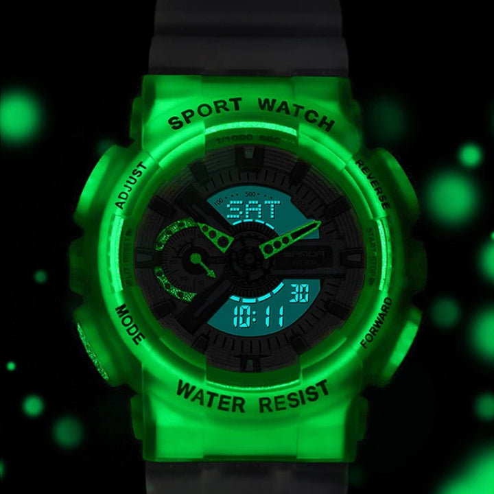 Luminous Fashion Trend Fluorescent Case Sports Watches