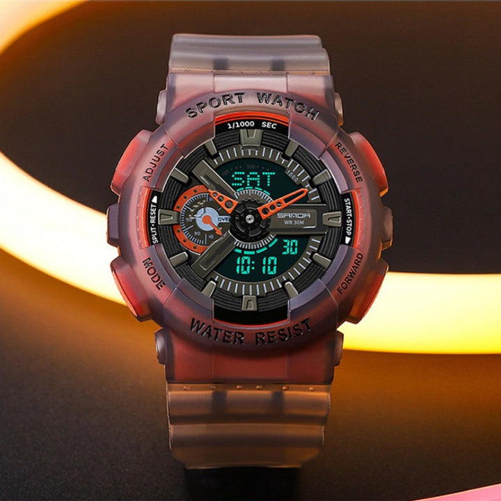 Luminous Fashion Trend Fluorescent Case Sports Watches