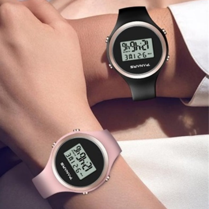 Delicate Digital LED Display Wristwatches for Women