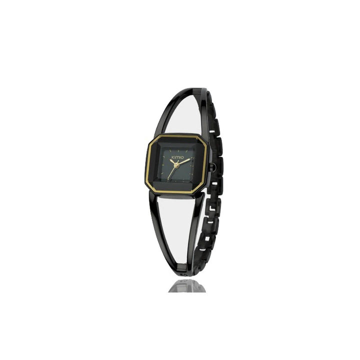 Square Fashion Small Dial with Hollow Strap Quartz Watches