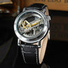 Watches - Astonishing Transparent Roman Numeral Skeleton Dial Automatic Mechanical Watch