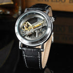 Watches - Astonishing Transparent Roman Numeral Skeleton Dial Automatic Mechanical Watch