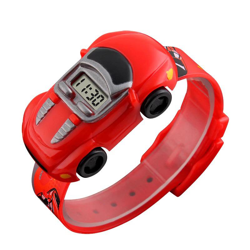 Watches - Children's Multicolor Car Theme Digital Watches