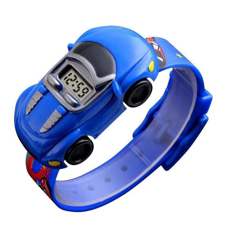 Watches - Children's Multicolor Car Theme Digital Watches
