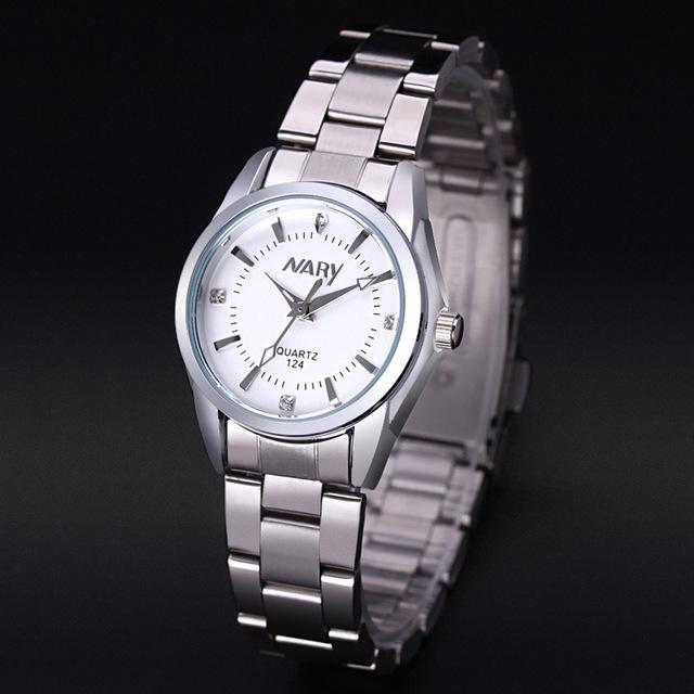 Watches - Classic Ladies Rhinestone Watch