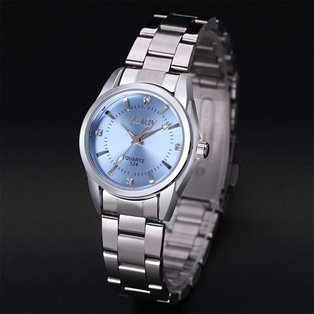 Watches - Classic Ladies Rhinestone Watch