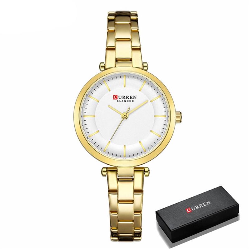 Watches - Classy Stainless Steel Metal Bracelet Quartz Wristwatches