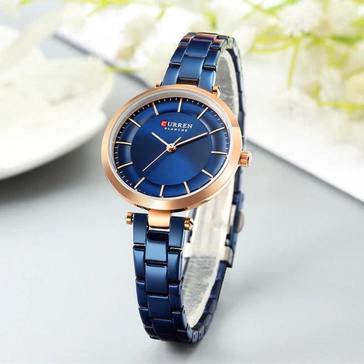 Watches - Classy Stainless Steel Metal Bracelet Quartz Wristwatches