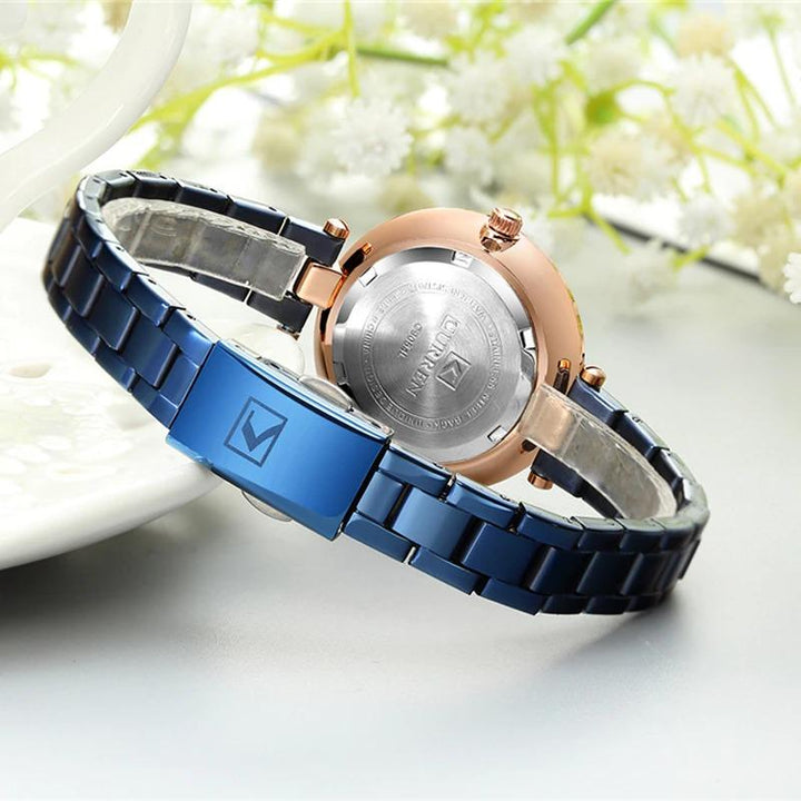 Watches - Classy Stainless Steel Metal Bracelet Quartz Wristwatches