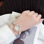Watches - Deluxe Zircon Filled Roman Numeral Fashion Quartz Wristwatch