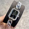 Watches - Fabulous Rhinestone Accented Chain Bracelet Quartz Watch