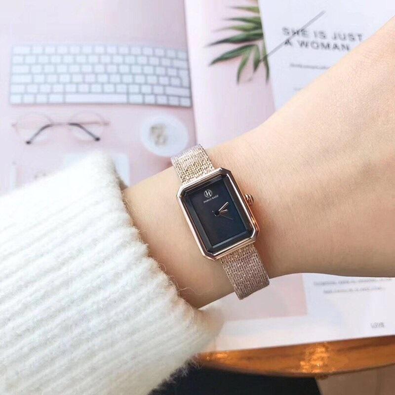 Watches - Fashion And Leisure Rectangle Case Quartz Watch