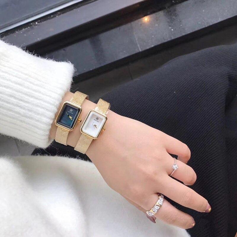 Watches - Fashion And Leisure Rectangle Case Quartz Watch